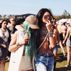 Kylie y Kendall en el Coachella