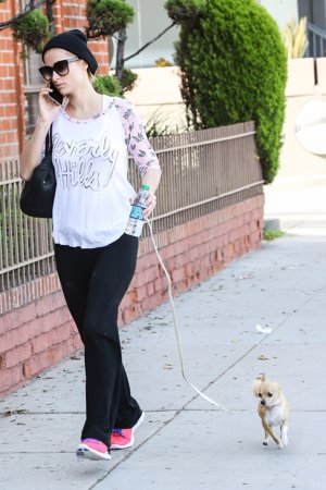 Paris Hilton, rota de dolor por la muerte de su chihuahua Tinkerbell