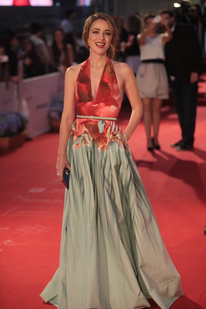 Silvia Abascal en el Festival de Cine de Málaga