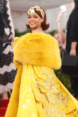 Rihanna en la Gala Met