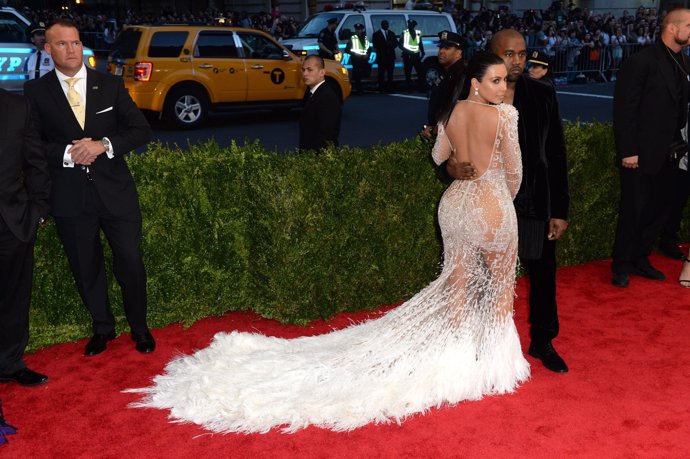 Kim Kardashian en Gala MET