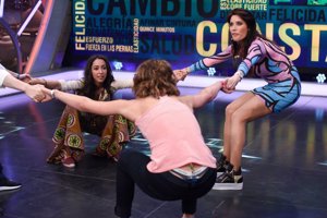 Pilar Rubio luce embarazo en 'El Hormiguero'