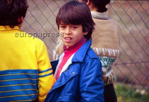 Enrique Iglesias con 11 años