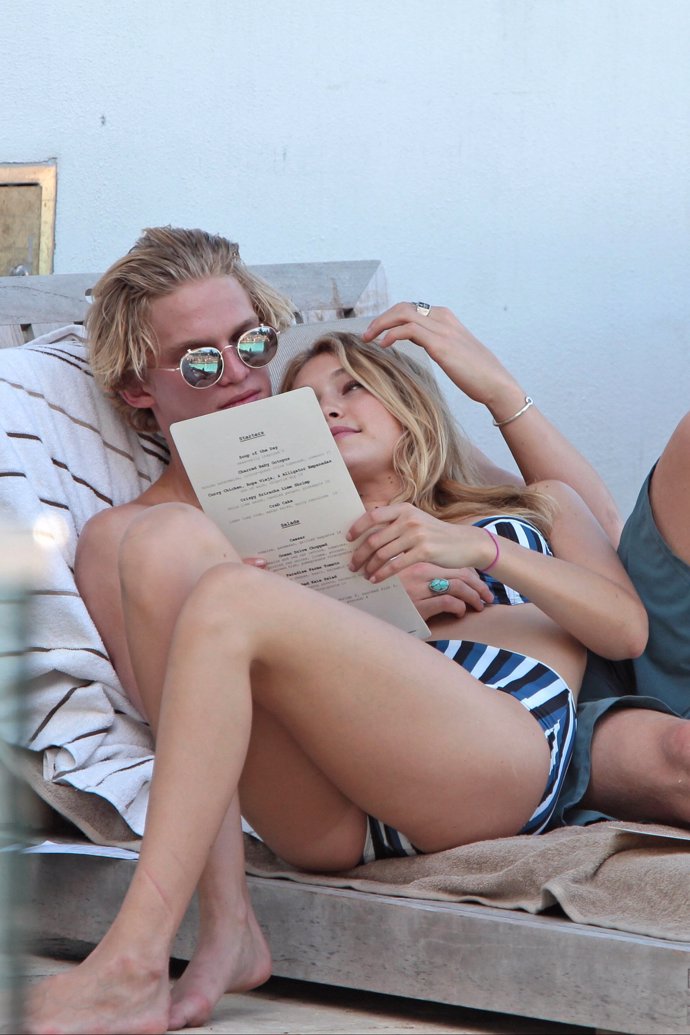 Gigi Hadid con Cody Simpson