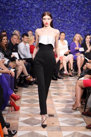 El desfile de Raf Simons para Dior en 2012