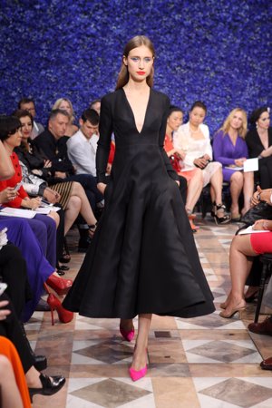 El desfile de Raf Simons para Dior en 2012