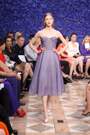 El desfile de Raf Simons para Dior en 2012