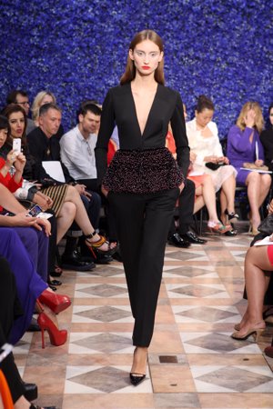 El desfile de Raf Simons para Dior en 2012