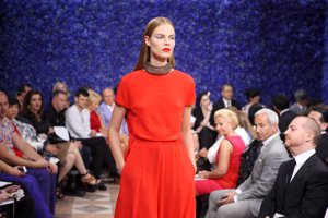 El desfile de Raf Simons para Dior en 2012