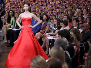 El desfile de Raf Simons para Dior en 2012