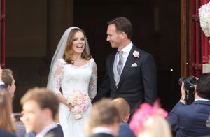 Geri Halliwell y su vestido de boda de ensueño de Alexander McQueen