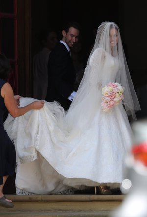 Geri Halliwell y su vestido de boda de ensueño de Alexander McQueen