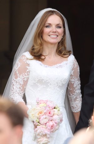 Geri Halliwell y su vestido de boda de ensueño de Alexander McQueen