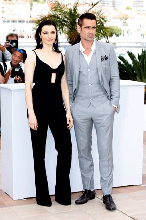Colin Farrell junto a la actriz Rachel Weisz