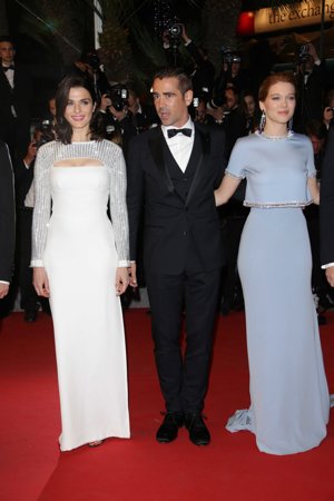Colin Farrell junto a la actriz Rachel Weisz