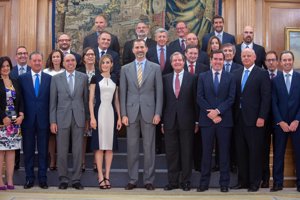 Letizia vuelve a brillar de la mano de Carolina Herrera New York