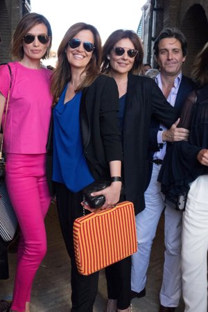 Las dos amigas son unas abituales de Las Ventas