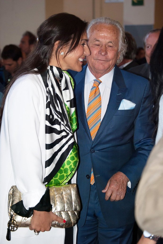 Palomo Linares con Concha Azuara