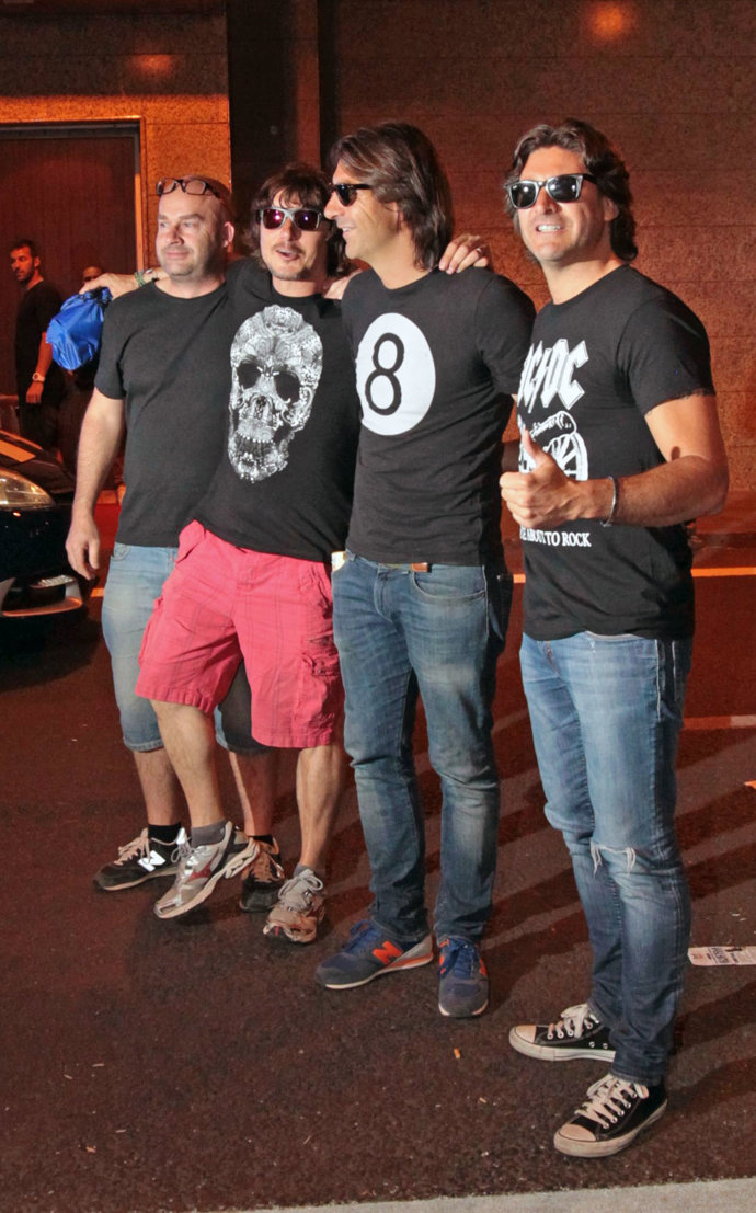 Toño Sanchís, representante de las estrellas en el concierto de AC/DC