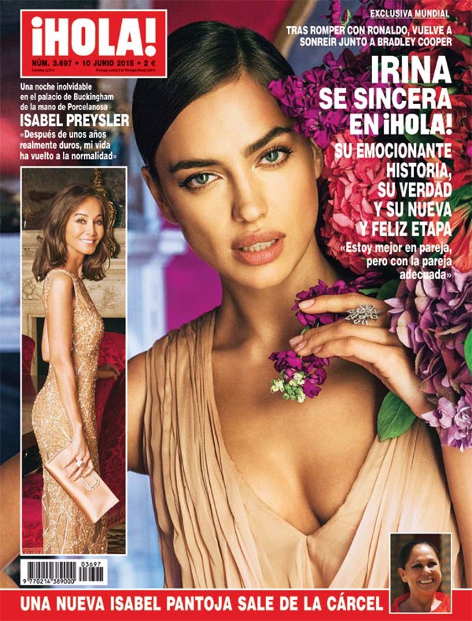 Irina Shayk sincera en ¡Hola!