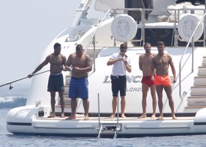 Cristiano Ronaldo luce cuerpazo en Saint-Jean-Cap-Ferrat