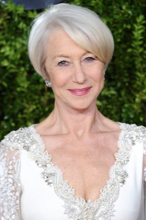 Helen Mirren, muy guapa y natural