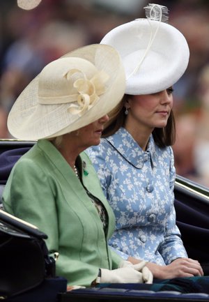 El Príncipe George se convierte en el protagonista del Trooping the Colour