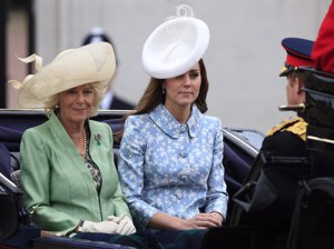 El Príncipe George se convierte en el protagonista del Trooping the Colour