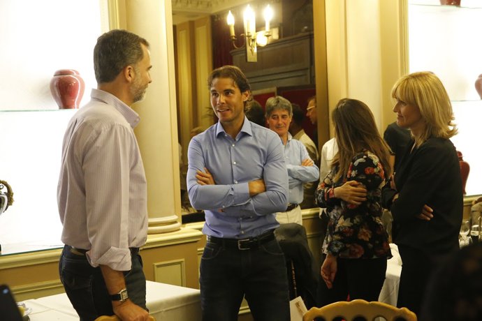 rey felipe vi con nadal