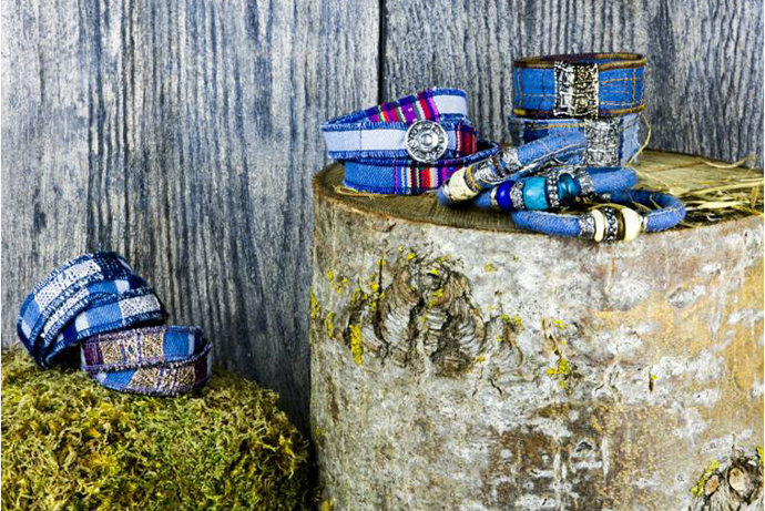 Las pulseras de la colección 'Western' de Labruxieta