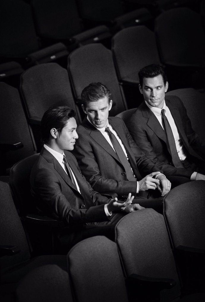 matt bomer dan stevens 