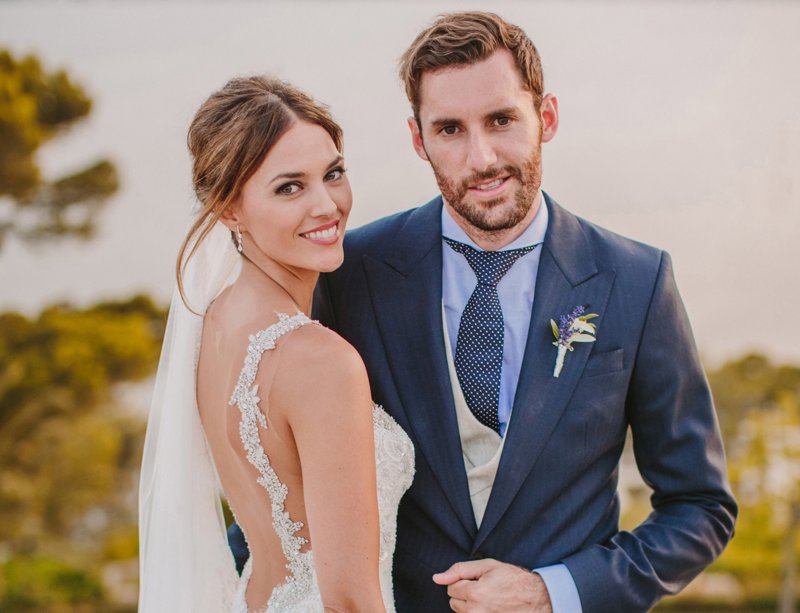 Rudy Fernández y Helen Lindes boda
