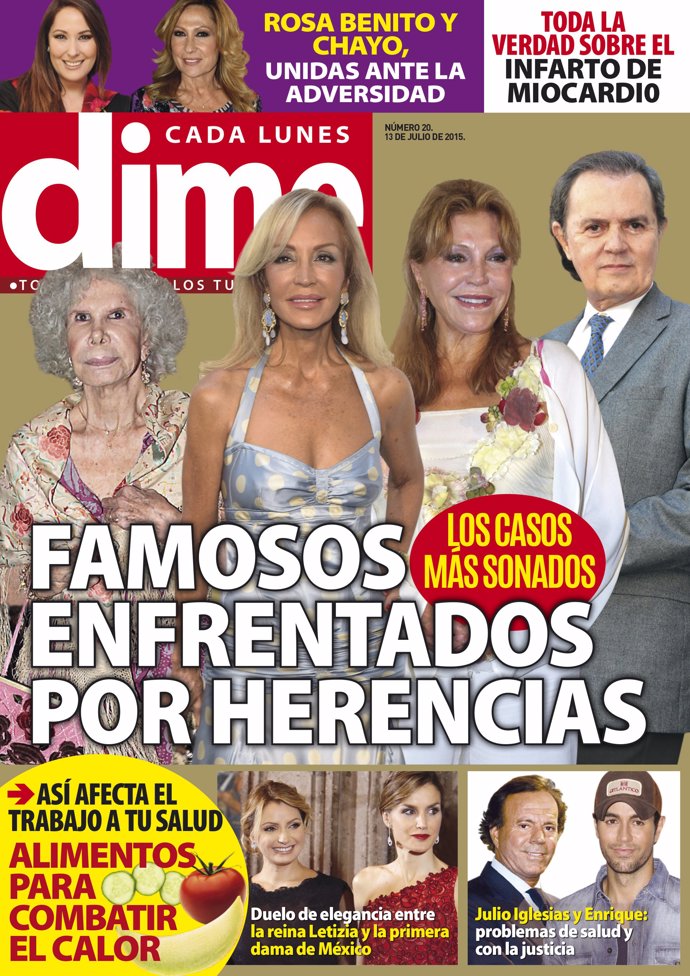 Portada revista Dime