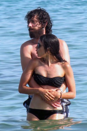 Nerea Barros y Juan Ibáñez han pasado unos días en playas ibicencas