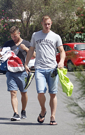 Ter Stegen, futbolista del FC Barcelona, disfruta de Ibiza con su novia