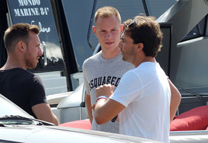 Ter Stegen, futbolista del FC Barcelona, disfruta de Ibiza con su novia