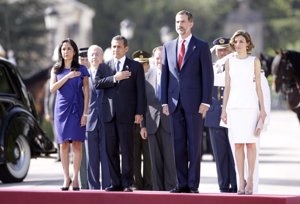 La Reina Letizia, muy confidente con la primera dama de Perú