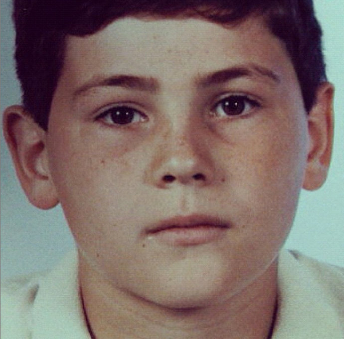 Iker Casillas foto de carnet de niño