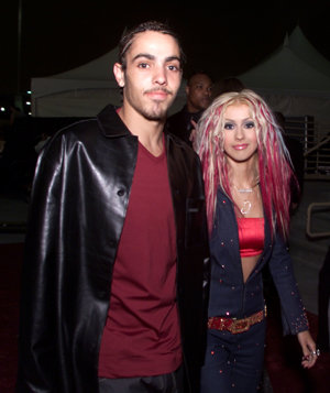 Christina Aguilera y Jorge Santos