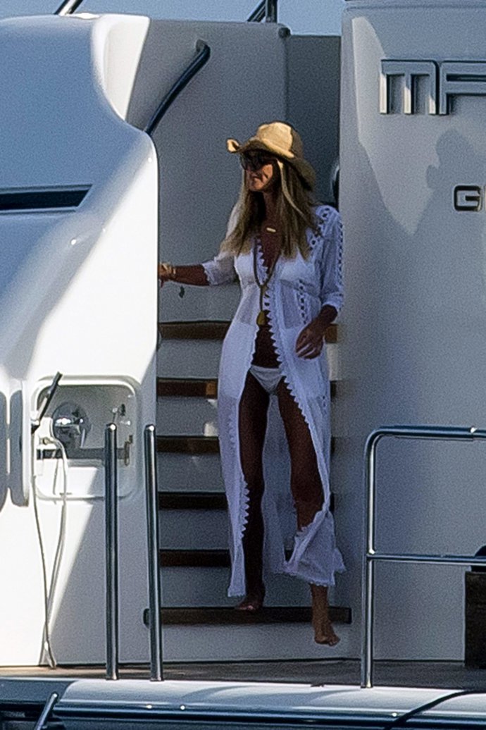 Elle Macpherson de blanco