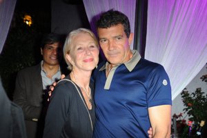 Antonio Banderas y Nicole Kimpel, de lo más acaramelados en Italia