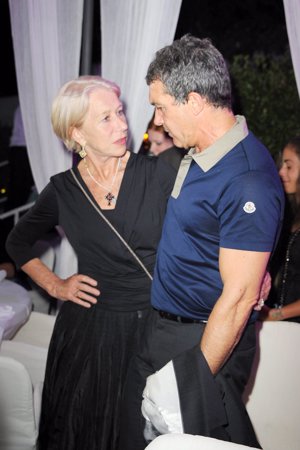 Antonio Banderas y Nicole Kimpel, de lo más acaramelados en Italia