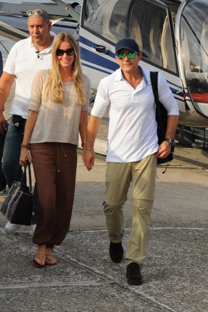 Antonio Banderas y Nicole Kimpel, de lo más acaramelados en Italia