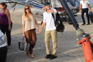 Antonio Banderas y Nicole Kimpel, de lo más acaramelados en Italia