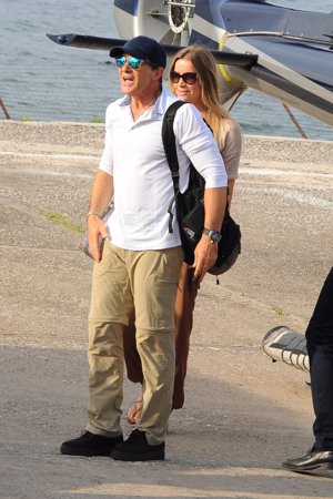 Antonio Banderas y Nicole Kimpel, de lo más acaramelados en Italia