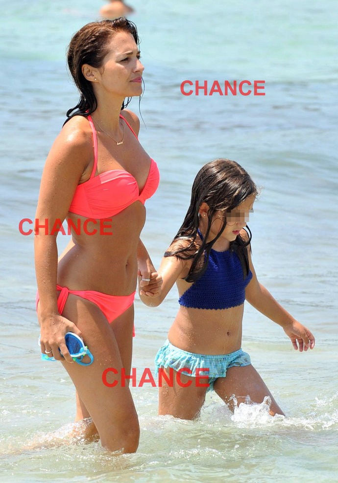 Paula Echevarría con Daniella