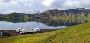 Viajar por Islandia en un camión que es casi un hotel con ruedas