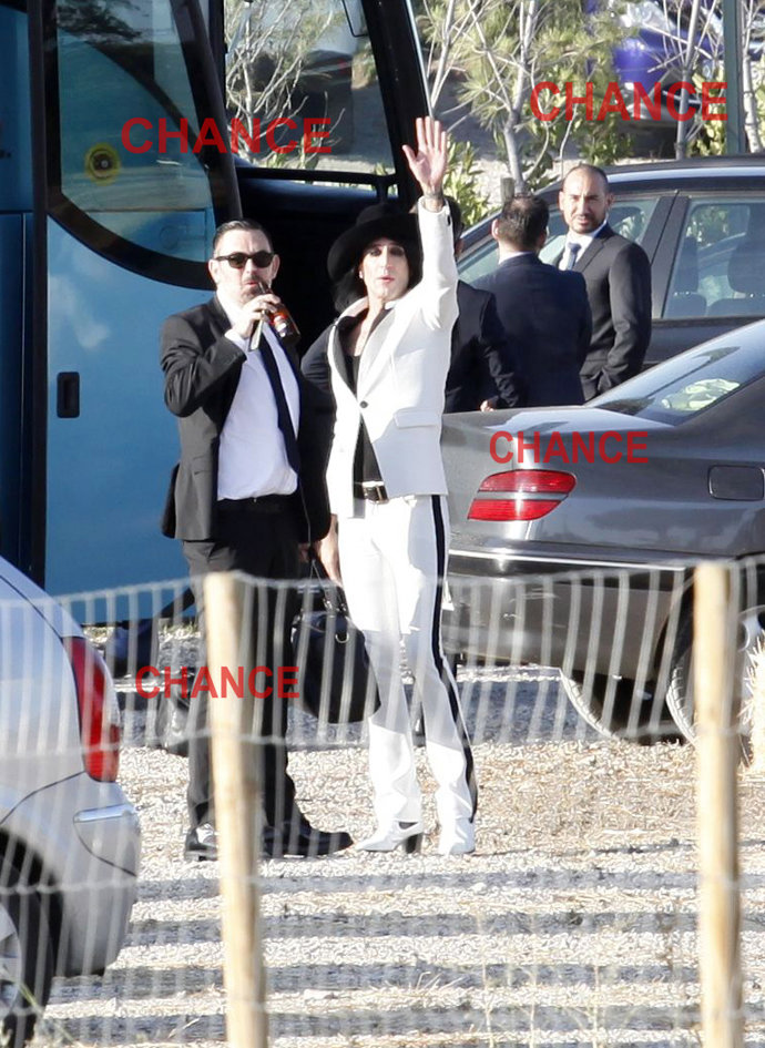 Mario Vaquerizo asistió a la boda