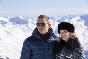 Léa Seydoux y Daniel Craig