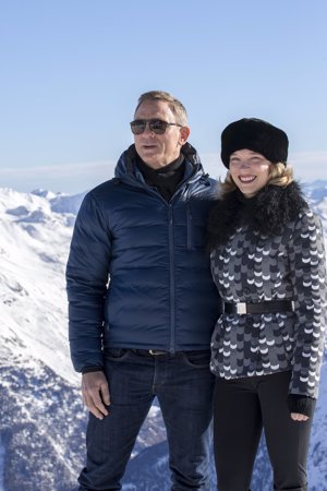 Léa Seydoux y Daniel Craig